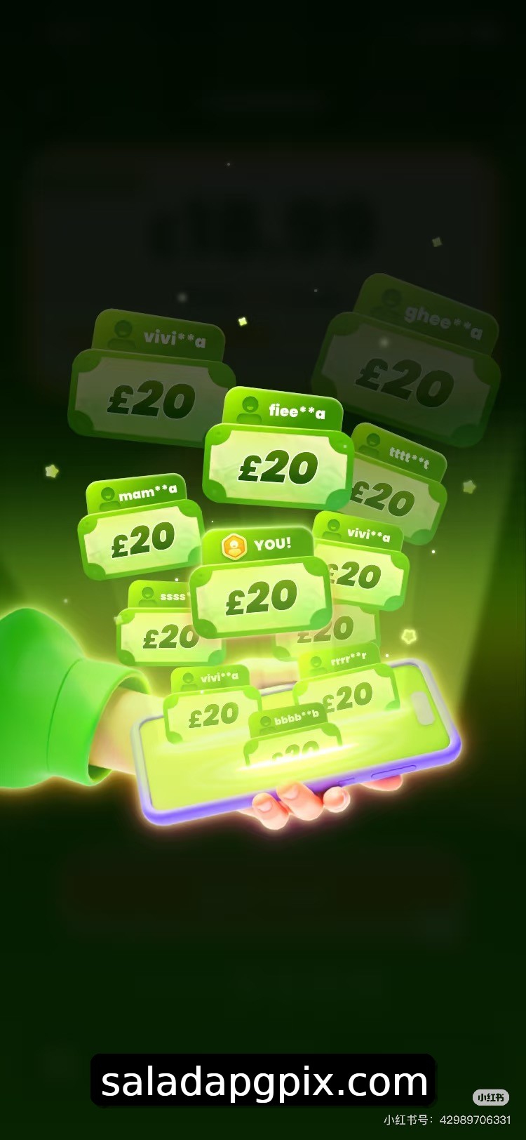 Interface do App saladapg