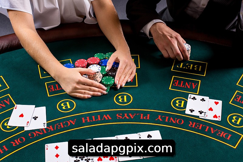 Mesa de Blackjack saladapg